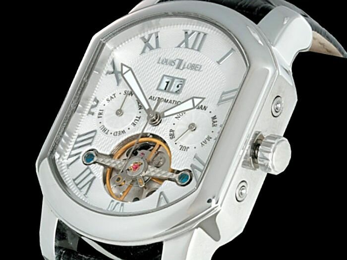 Chevalier Silber automatic by Louis Lobel